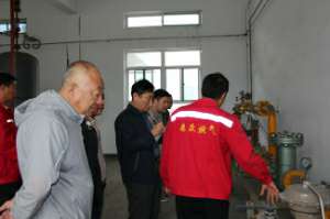 拜泉县相关领导考察三亚赖俊现代农业管理有限公司燃气